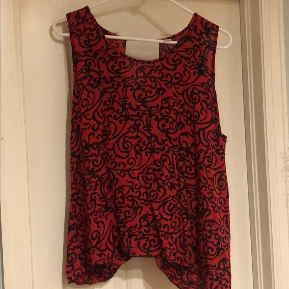 Bali backless tank top - 100% rayon - one size